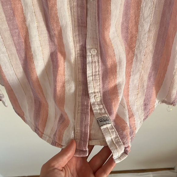 Rails Alyssa Top In Dusk Stripe - L - Picture 5 of 6